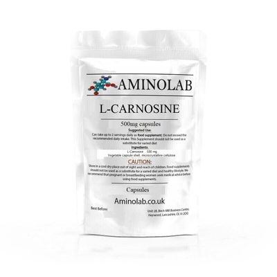 Aminolab - L-Carnosine 500mg 60 Capsules