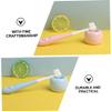 Didiseaon 2pcs Toothbrush Years Boy Girl Toothbrush Years Boys and Girls Oral Care Soft Bristles Safe for Newborn view 2