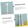 Didiseaon 2pcs Toothbrush Years Boy Girl Toothbrush Years Boys and Girls Oral Care Soft Bristles Safe for Newborn view 3