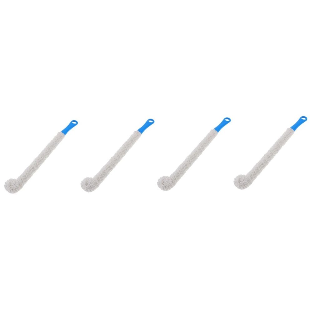 Alipis 4pcs Wine Decanter Cleaning Brush Reusable Easy Wash Bendable Handle Glass Cup Cleaner Brush Soft Telescopic Bottle Scrubber
