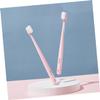 Didiseaon Pregnant Women Toothbrush 2pcs Set Soft Bristles Manual Gum Care Oral Toothbrushes for Maternal Dental Hygiene During Pregnancy and Postpartum Random Style view 3