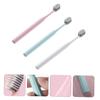 Didiseaon 3pcs Soft Bristle Toothbrush Pack Extra Soft Bristles for Gentle Cleaning Portable Design for Travel and Personal Care for Adult Use and Maintaining Oral Hygiene view 2