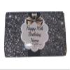 Personalised Birthday Chocolate Bar- Silver view 1