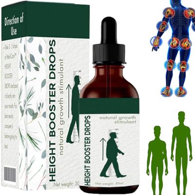 Height Booster Drops,Height Growth Drops,Medicare Height Booster Drops,Height Growth Oil for Adolescent Bone Growth, Reach Your Maximum Height (1PC)
