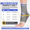 Lexniush 2 Pack Ankle Support for Sprained Ankle, Plantar Fasciitis Relief Achilles Tendonitis Support, Ankle Braces for Men & Women, Ankle Compression Socks Support for Ligament Damage, Sports view 4