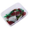 100 Pcs Edible Wafer Paper Sheets Realistic Leaves Edible Rice Paper Cake Decorations Coloured Rice Paper Edible Wafer Paper Cupcake Toppers for Baby Shower Wedding Birthday Party view 2