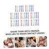 FRCOLOR 300pcs Small Contacts-Lens Removers Reusable Contacts Lens Sticks Convenient Lens Sticks for Travel Use Contacts Remover Tool Random Color view 4