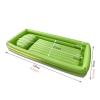 LadPumly Bedside Medical Bathtub Inflatable Bed Tub with Soft Air Pillow Shower Assistive Bedridden Patients Bath Basin Kit Pvc Portable Full Body Wash Set (Color : White) view 2