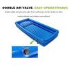 LadPumly Bedside Medical Bathtub Inflatable Bed Tub with Soft Air Pillow Shower Assistive Bedridden Patients Bath Basin Kit Pvc Portable Full Body Wash Set (Color : White) view 3