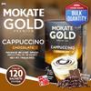SOL 120pk (12 x 10pk) Mokate Coffee Sachets, Cappuccino Chocolate Flavoured Instant 3 in 1 Individually Wrapped, Convenient, Enjoy Hot or Cold, Perfect for Home, Office, Travel, or On-the-Go view 3