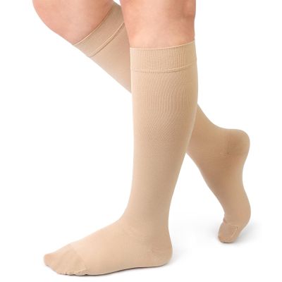 Beister Medical Closed Toe Knee High Calf Compression Socks for Women & Men, Firm 20-30 mmHg Graduated Support for Varicose Veins, Edema, Flight, Pregnancy2 in a PackNot Two Pairs
