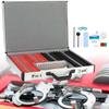 COYEUX 266 Piece Optical Test Lens Set, Adjustable Sample Frame Optometry Optometry Optometry Vision Test, Metal Rim Aluminum Case Optometry Kit view 1