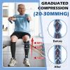 Beister Medical Closed Toe Knee High Calf Compression Socks for Women & Men, Firm 20-30 mmHg Graduated Support for Varicose Veins, Edema, Flight, Pregnancy2 in a PackNot Two Pairs view 4