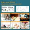 SAD Lamp - 15000 Lux Light Therapy with 3 Color Temperature, 6 Timer, Memory Function, Touch Control for Office/Desk/Home/Sleep view 4