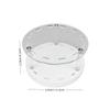12 Holes Acrylic Rotatable Tweezers Holder, Eyelash Makeup Grafting Tweezer Display Stand Extensions Organizer Training Rack Beauty Tools (White) view 3