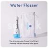 Sonisk Water Flosser | Efficient Cleaning | Gentle on Gums, Tough on Plaque | Includes 4 Floss Heads and Portable Travel Case | Recommended by Dentists view 2