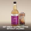 Bulk Zero Calorie Barista Syrup, White Chocolate, 1 Litre, Perfect for Protein Shakes, Coffee, Tea, Desserts, Pancakes and Waffles, Vegan, No Sugar, Fat, or Calories, Packaging May Vary view 2