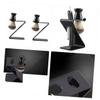 MAGICLULU Shaving Brush Holder Z Type Stand for Razor and Shaving Brush Bathroom Organizer for Grooming Station view 2