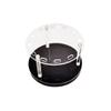 12 Holes Acrylic Rotatable Tweezers Holder, Eyelash Makeup Grafting Tweezer Display Stand Extensions Organizer Training Rack Beauty Tools (Black) view 4