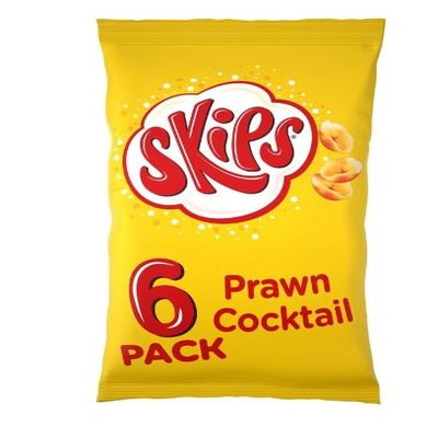 Prawn Cocktail Crisps 6 X 13.1G Delicious Tasty And Twisty Snacks Treat Share With Family And Friends (12)