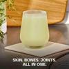 Bulk Collagen Powder with Peptides and Vitamin C | Hydrolysed Bovine Collagen | High-Protein Supplement for Use in Smoothies, Shakes & Recipes | Joint & Skin Routine | Strawberry | Easy Mixing | 500g view 3