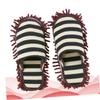 Beaupretty Lazy Mop Slippers Floor Cleaning Slipper Chenille Shoe Cover Reusable Washable Microfiber Sole for Home Use Non-Slip Indoor Cleaning Shoes for Hardwood Tile Floors view 4
