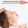 1/3 Pc Scalp Scrubber - Scalp Massage Brush, Dandruf Cleaner Brush| Long Handle Hair Massager,Portable Hair Brush, Hair Care Tool Shower for Women Men, Pp 9x3 Inches view 2