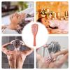 1/3 Pc Scalp Scrubber - Scalp Massage Brush, Dandruf Cleaner Brush| Long Handle Hair Massager,Portable Hair Brush, Hair Care Tool Shower for Women Men, Pp 9x3 Inches view 4