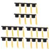 Abaodam 24pcs Graduation Cupcake Toppers Cake Decorations Tassel Cap for Party Favors Graduation Dessert Toppers view 1