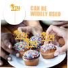 KONTONTY 20pcs Graduation Cake Picks Congrats Cupcake Toppers Elegant Decorations for Graduation Parties Creative Dessert Picks for Celebrating Achievements view 2
