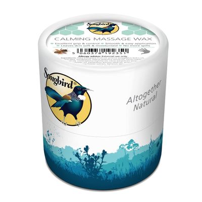 Songbird Naturals Calming Massage Wax 100g EcoTub