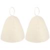Mipcase Dry Steam Room Hat Sauna Felt Hat for Women Personal Sauna Accessory Head Cover view 1