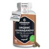 Ashwagandha High Strength - KSM-66 - Min. 5000mg Pure Ashwagandha from 500mg Extract (10-15:1), 5% Withanolide, 90 Vegan Capsules for 3 Months with Ashwagandha Root Extract, Highly Bioavailable view 1