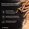 Ashwagandha High Strength - KSM-66 - Min. 5000mg Pure Ashwagandha from 500mg Extract (10-15:1), 5% Withanolide, 90 Vegan Capsules for 3 Months with Ashwagandha Root Extract, Highly Bioavailable view 4