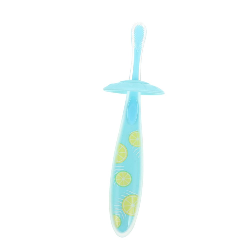 FRCOLOR 4pcs Boys and Girls Toothbrushes Manual Non-Slip Boy Girl Tooth Cleaner SkyBlue Years for Daily Oral Hygiene