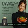 Digestive Enzyme Supplements with Betaine HCL - 7 Digestive Enzymes for Gut Health & Support with Lactase, Bromelain, Lipase & Peppermint Oil - 30 Capsules - Gentle & Fast Acting Tablets - UK Made view 2