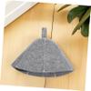 Mipcase Natural Sauna Hat Sauna Cap Hats: 2pcs Russian Banya Cap Felt Cap Sweat Protector Banya - Bath Accessories for view 2