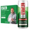 VITAL Still Vitamin Water, Contains All 13 Vitamin Groups, Sugar-free, Zero Calories, 100% Vitamin Water (12 X 330ml Can) (12 Cans Pack, Strawberry & Yuzu) view 1