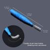 Interdental Brushes Blue, Soft Dental Brushes, Dental Floss Brush, Mini Teeth Brushes, for Cleaning Gaps Between Teeth (a Pack of 10 pcs) view 3