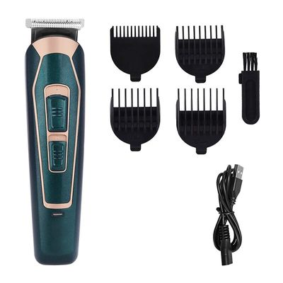toothgeneric Hair Cutting Tool, Charging Hair Clipper Trimmer Low Noise Strong Hair Cutting Machine Stainless Steel Blade Limit Comb Adult Kid Haircut (Color : OneColor)