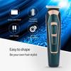 toothgeneric Hair Cutting Tool, Charging Hair Clipper Trimmer Low Noise Strong Hair Cutting Machine Stainless Steel Blade Limit Comb Adult Kid Haircut (Color : OneColor) view 2