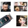 toothgeneric Hair Cutting Tool, Charging Hair Clipper Trimmer Low Noise Strong Hair Cutting Machine Stainless Steel Blade Limit Comb Adult Kid Haircut (Color : OneColor) view 3