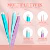 SWEET VIEW 7pcs Eyebrow Tweezers Kit for Women Precision Plucker with Brow Scissors & Razor & Spoolie for Facial, Chin, Brow, Splinter and Ingrown Hair view 2