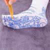 1pair Reflexology Socks Foot Pressure Point Sock Reflexology Socks with Massage Tool Acupressures Reflexology Socks Reflexology Foot Massage Sock for Home view 2