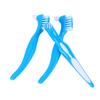 FRCOLOR 6pcs Denture Cleaning Brush Double Sided Denture Brush False Teeth for Home Use Care view 4
