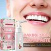 Natural Toothpaste Press Baking Soda Instant Brightify Stain Removal Whitening Teeth, Smoke Coffee Tea Stain Removal Toothpaste, Fruit Flavor Whitening Toothpaste, 30ml (1pcs) view 2