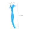 FRCOLOR 9pcs Denture Care Brush Double Sided Toothbrush for False Teeth Cleaning Non-Slip Handle Denture Cleaning Brush for Home Use view 2
