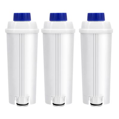 Coffee Machine Filters Replacement for DeLonghi Filter DLSC002, Coffee Filter Compatible with ECAM, ESAM, ETAM, BCO, EC, EC680, EC800, 3 Packs