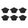 BUUV 10pcs/Set Insoles For Shoes Patch Heel Pads For Sport Shoes Adjustable Size Feet Pad Insole Heel Back Sticker(Black-10mm 3pair) view 1