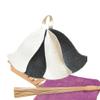2pcs Sauna Hat, Women Men Wool Sauna Hat Head Cap Sauna Accessories for Hot Dry Steam Room Bath view 2